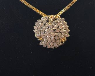 Diamond pendant