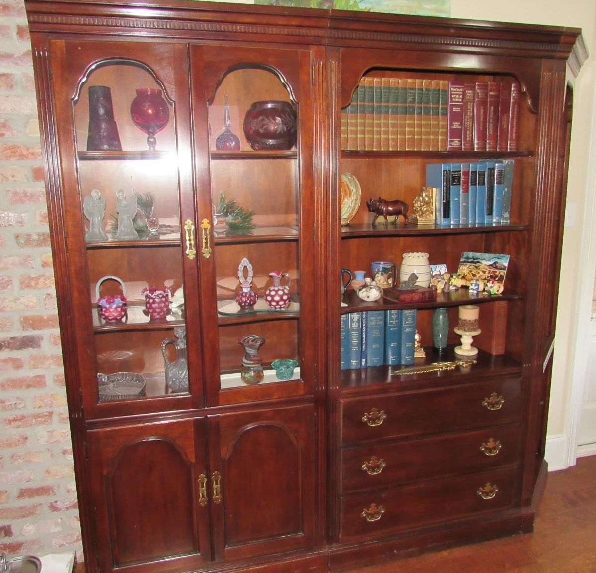 Unique bookcase/curio cabinet