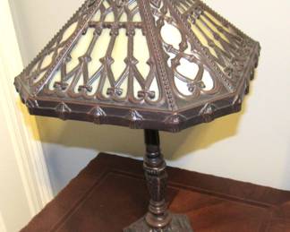 Stained glass lamp