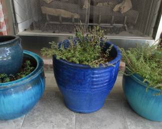 Ceramic planters