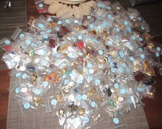 100s of earrings