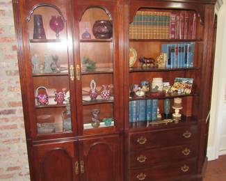 Unique bookcase/curio cabinet