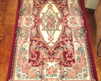 Hand knotted French Savonerie rug