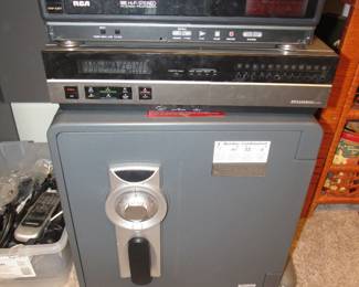 Safe with combination