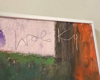 Abstract Painting by Woles Ky