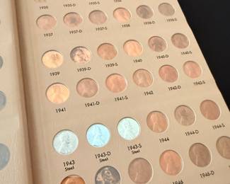 Lincoln Cents Coin Collection Album