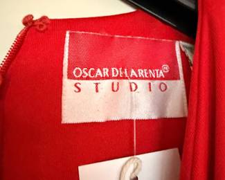 Oscar de la Renta Studio Red Dress