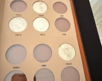 Peace Dollar Coin Collection