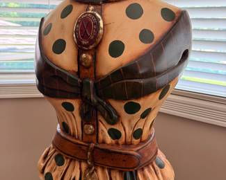 Gleneagles 1900 Ladies Golf Tournament Dress Form Mannequin