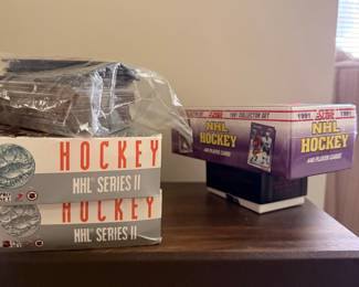 1991 Score NHL Hockey Collector Set and 1991 Pro Set NHL Series II Hockey Boxes