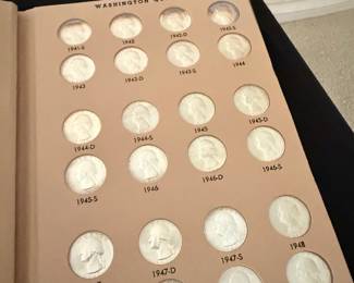 1932-1964 Washington Silver Quarters Collection
