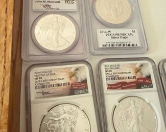 2016 American Silver Eagle 30th Anniversary Coins