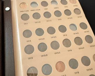 Dansco Lincoln Cents Coin Album (1909-1920)