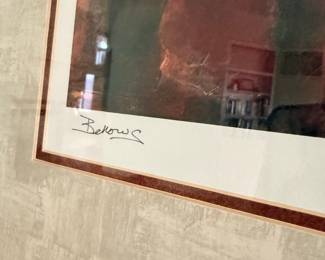 Signed Print by Jane Bellows