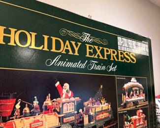 The Holiday Express Animated Train Set by New Bright (Model #380 or #387)