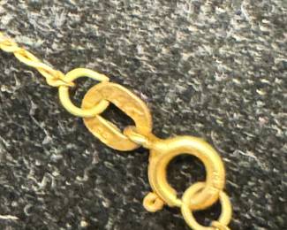 14Kt gold chains - white and yellow gold $100+