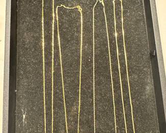 14Kt gold chains - white and yellow gold $100+