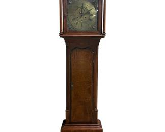 Antique Ralph Barret Tall Case Clock - Calendar Dial - Signed "Winstanley of Wigan" Circa 1780