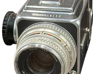 Vintage 1970's Swedish Hasselblad 500 C Camera with Instruction Manual