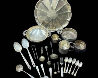 Large Estate Lot of Assorted Sterling Silver Pieces 40.01 troy ounces