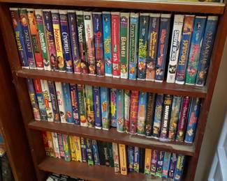 Disney VHS tape collection