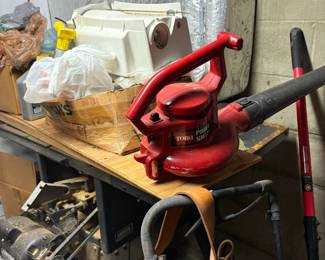 Leaf blower and shop tools