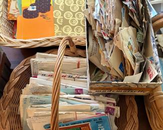 Vintage postcards and ephemera