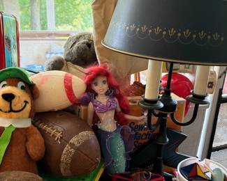 Children's toys and lamp