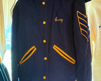 Vintage varsity letterman jacket