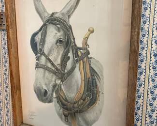 Horse painting