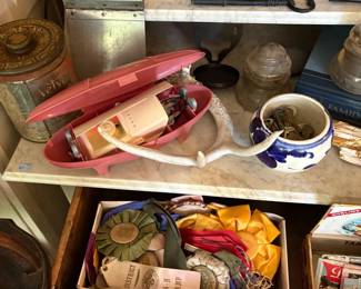 Vintage tins and boxes