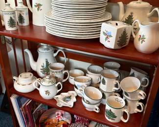 Spode Christmas Tree china set
