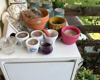 Terracotta pots and planters