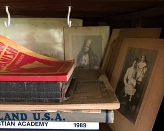 Local history books and photos