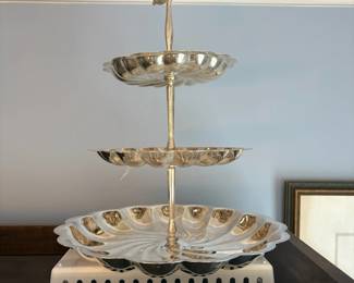 Silverplate two tier server