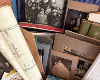 Antique photos and documents