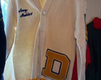 Vintage letterman sweater
