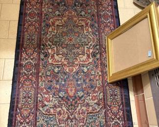 Persian style runner rug