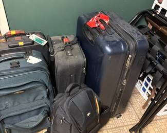 Suitcases and luggage
