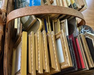 Assorted picture frames