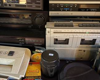 Stereo equipment and cassette decks