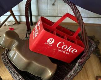 Coca-Cola carrier and lamb cake mold