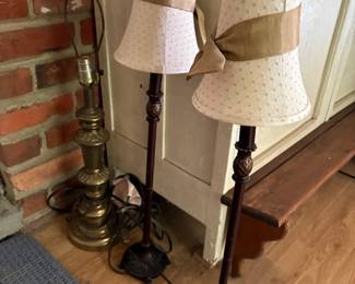 Vintage floor lamps