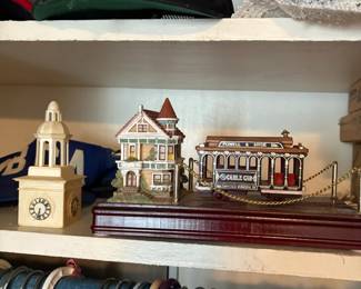 Christmas village buildings