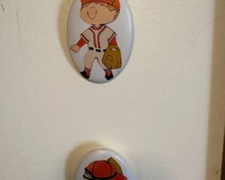 Ceramic children's wall plaque
