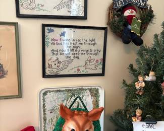 Holiday wall decor and framed prints