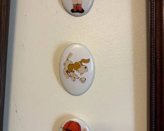 Ceramic nursery wall plaques