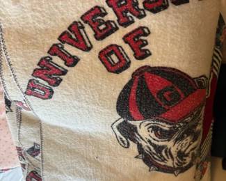 University stadium blanket