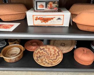 Schlemmertopf and Romertopf cookware