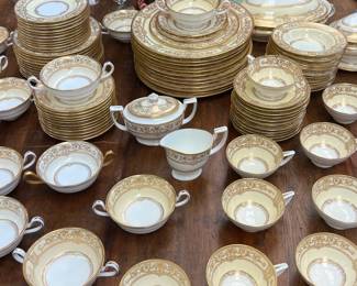 Minton “Grasmere Gold” china